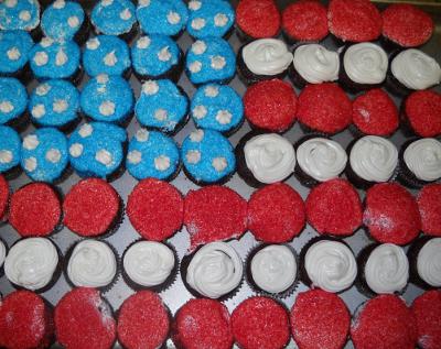 Fourth of July Cup Cakes pictures of fourth of july cakes. Fourth of July Cup Cakes