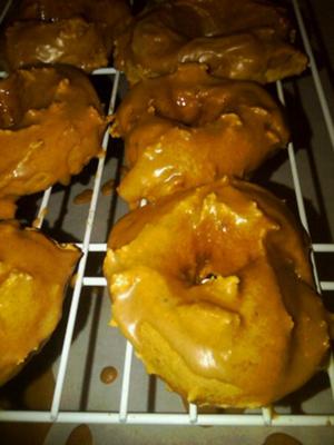 Pumpkin Doughnuts