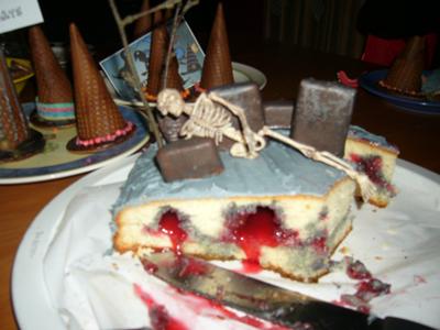 Grave Yard Cake