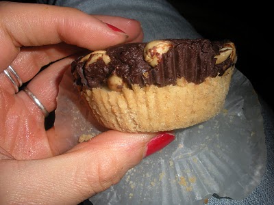 Chocolate Fudge Cup, unwrapped