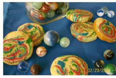 marble cookies