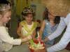 Little chefs making pumpkin patch dirt