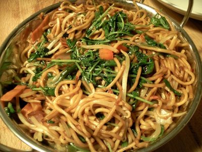 Chinese noodle stir fry